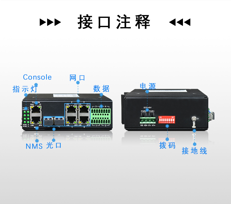 二層和三層工業(yè)交換機(jī)的主要參數(shù)說明